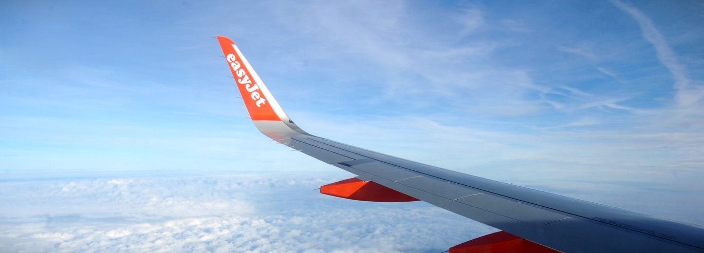 An easyJet A320 at Reus