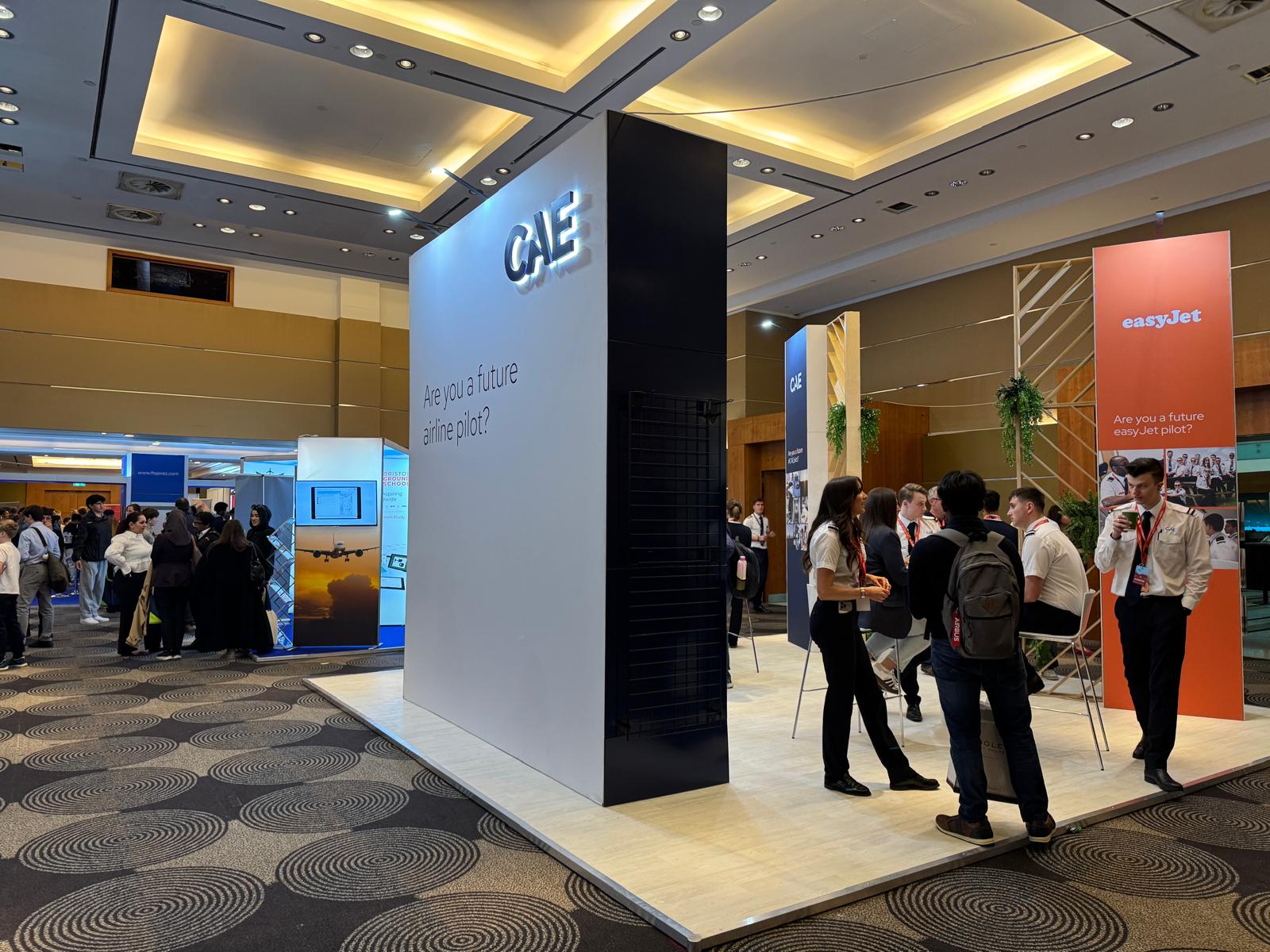 The CAE stand